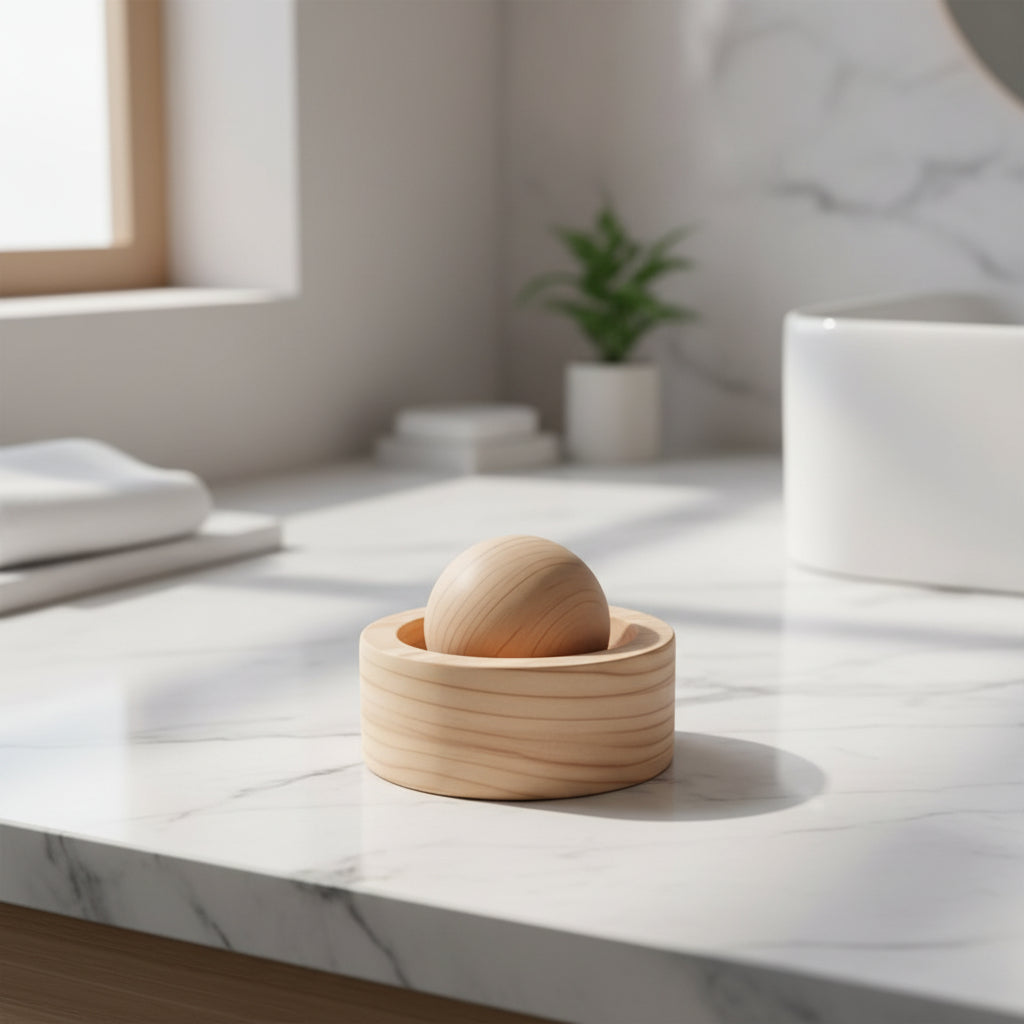 Mini Wooden Essential Oil Diffuser 🪵 | Natural Fragrance for Home, Bedroom & Car