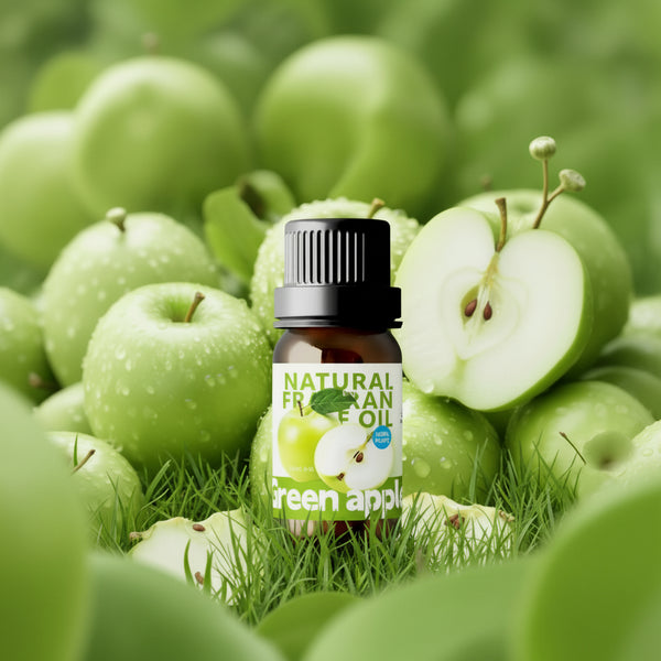 Green Apple Natural Fragrance Oil 🍏 | Pure Scent for Diffusers, Candles & Aromatherapy
