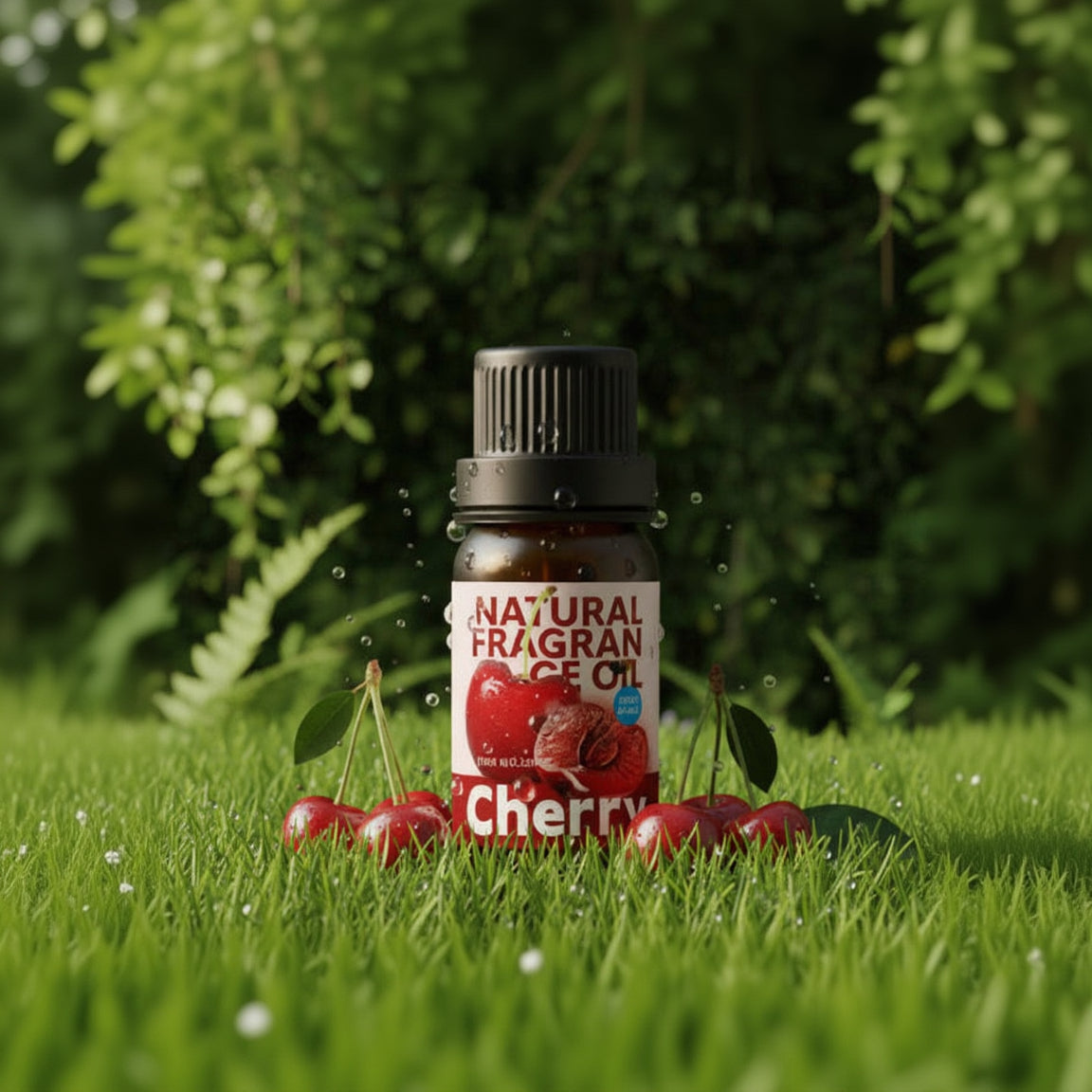 Cherry Natural Fragrance Oil 🍒 | Pure Scent for Diffusers, Candles & Aromatherapy